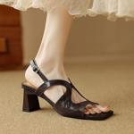 Elegant Handcrafted Genuine Leather Women's Shoes - Luxury Craftsmanship(E6haodianL998)