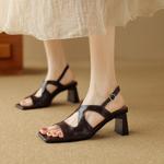 Elegant Handcrafted Genuine Leather Women's Shoes - Luxury Craftsmanship(E6haodianL998)