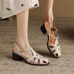 Handcrafted Genuine Leather Women's Shoes: Elegance Redefined(E6haodianYL993)