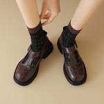 Elegant Handcrafted Leather Women’s Shoes - Luxury Quality Craftsmanship(E6haodianS6670-3)