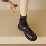 Elegant Handcrafted Leather Women’s Shoes - Luxury Quality Craftsmanship(E6haodianS6670-3)