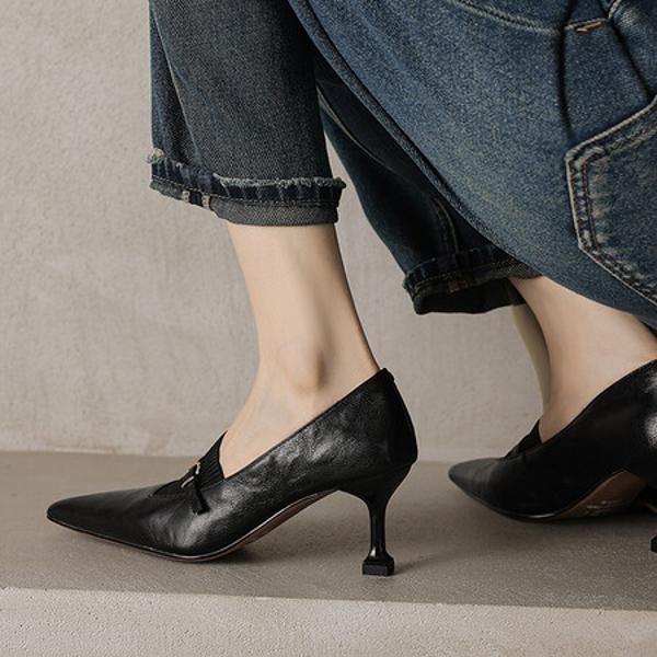 Handcrafted Luxury Leather Women’s Shoes – Elegance Redefined(E6haodianYS5502-1)