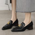 Elegant Handcrafted Genuine Leather Women's Shoes: Luxury in Every Detail(E6haodianYS002-8)