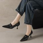 Exquisite Handmade Leather Women's Shoes: Luxurious Craftsmanship & Timeless Elegance(E6haodianS5502-1)