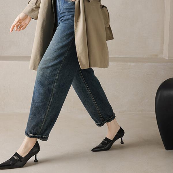 Exquisite Handmade Leather Women's Shoes: Luxurious Craftsmanship & Timeless Elegance(E6haodianS5502-1)