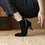 Handcrafted Luxury Genuine Leather Women's Shoes: Elegant Craftsmanship & Quality(E6haodianAS3305-1)