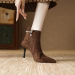 Handcrafted Luxury Genuine Leather Women's Shoes: Elegant Craftsmanship & Quality(E6haodianAS3305-1)