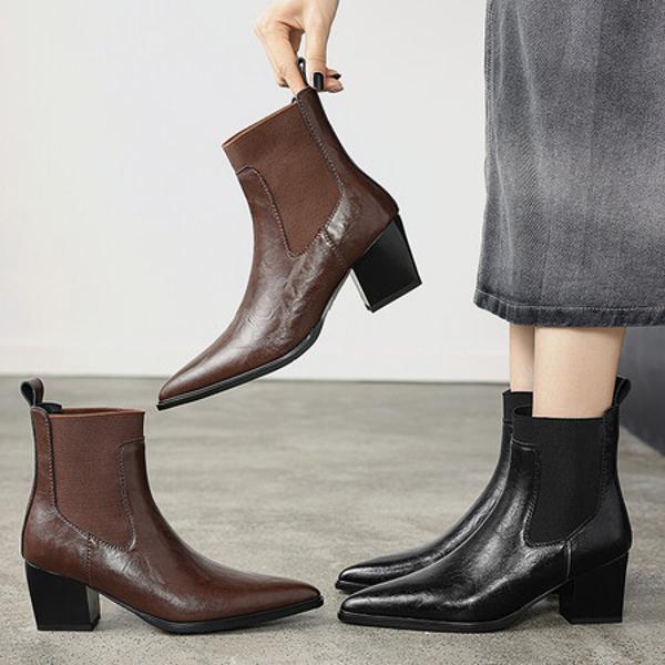 Exquisite Handmade Leather Women's Shoes: A Touch of Luxury and Elegance(E6haodianY5562)