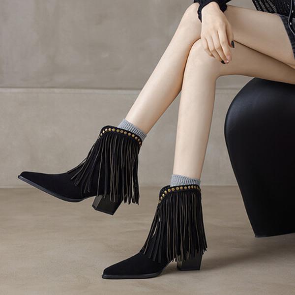 Handcrafted Genuine Leather Women's Shoes: Elegant Luxury(E6haodian5561)