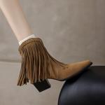 Handcrafted Genuine Leather Women's Shoes: Elegant Luxury(E6haodian5561)