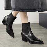 Elegant Handcrafted Leather Women's Shoes - Luxurious Craftsmanship(E6haodian1月-62)