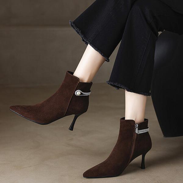 Elegance Redefined: Handcrafted Luxury Leather Women’s Shoes with Exquisite Craftsmanship(E6haodianS3367)