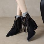 Handcrafted Leather Women's Shoes: Elegant Luxury Quality(E6haodianA5561-1)