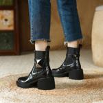 Luxurious Handmade Genuine Leather Women's Shoes with Superior Craftsmanship(E6haodianA5570-1)