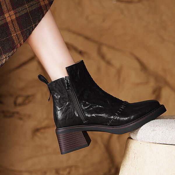 Handcrafted Luxury Leather Women's Shoes: Elegance in Every Stitch(E6haodiang201)