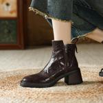 Handcrafted Luxury Leather Women's Shoes: Elegance in Every Stitch(E6haodiang201)