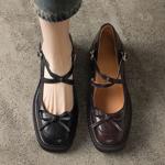 Elegant Handmade Leather Women's Shoes: Luxury Craftsmanship Unmatched(E6haodianA100-5)