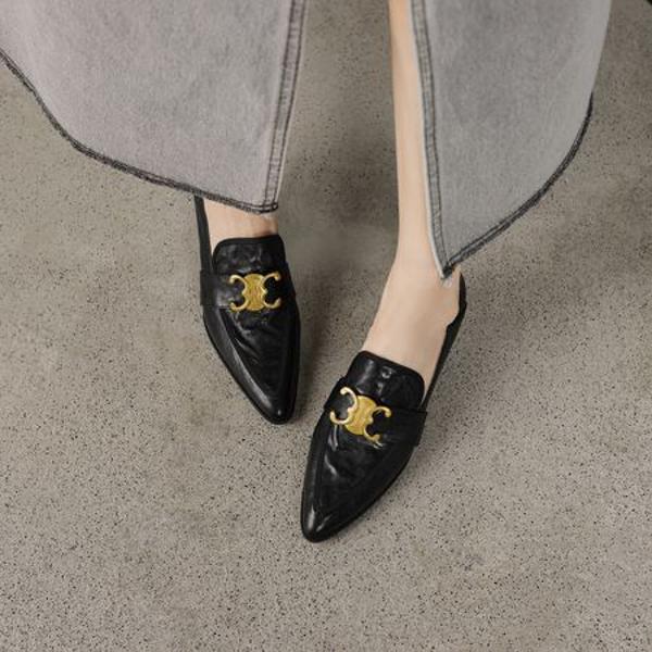 Handcrafted Leather Women's Shoes: Elegance in Every Stitch(E6haodianY002-3)