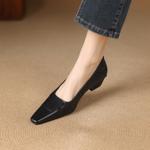 Handcrafted Genuine Leather Women's Shoes: Luxury, Elegance, and Quality.(E6haodianD525-1)