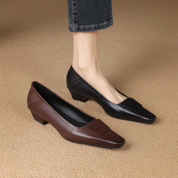 Exquisite Handcrafted Leather Women’s Shoes: Luxurious Elegance and Superior Craftsmanship(E6haodianD525-2)