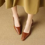 Handcrafted Leather Women’s Shoes: Elegance Meets Luxury Quality(E6haodianT1009)