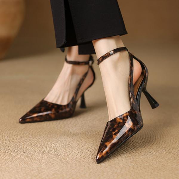 Elegant Handcrafted Leather Women's Shoes: Luxury Quality & Artisanal Craftsmanship(E6haodianK360-2)