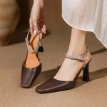 Exquisite Handcrafted Leather Women's Shoes for Elegant Style(E6haodianS103-3)