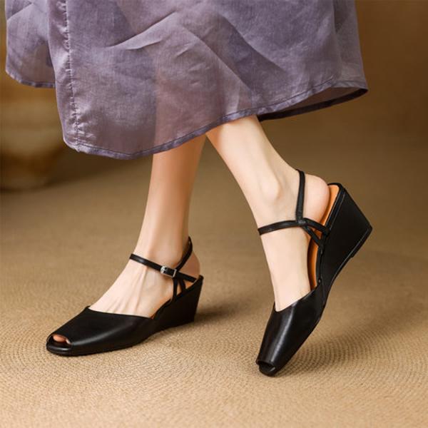 Handcrafted Luxury Leather Women’s Shoes, Elegance Defined(E6haodianS108)