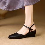 Elegant Handcrafted Genuine Leather Women’s Shoes: A Luxurious Quality Craftsmanship(E6haodiana108-1-1)