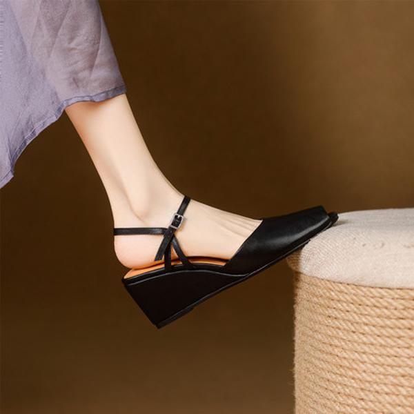 Elegant Handcrafted Genuine Leather Women’s Shoes: A Luxurious Quality Craftsmanship(E6haodiana108-1-1)