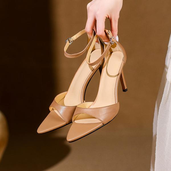 Exquisite Handmade Leather Women's Shoes: Elegance Redefined(E6haodianD568)