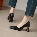 Handcrafted Leather Women's Shoes: Exquisite Quality, Elegance & Luxury(E6haodianAS1009-5)