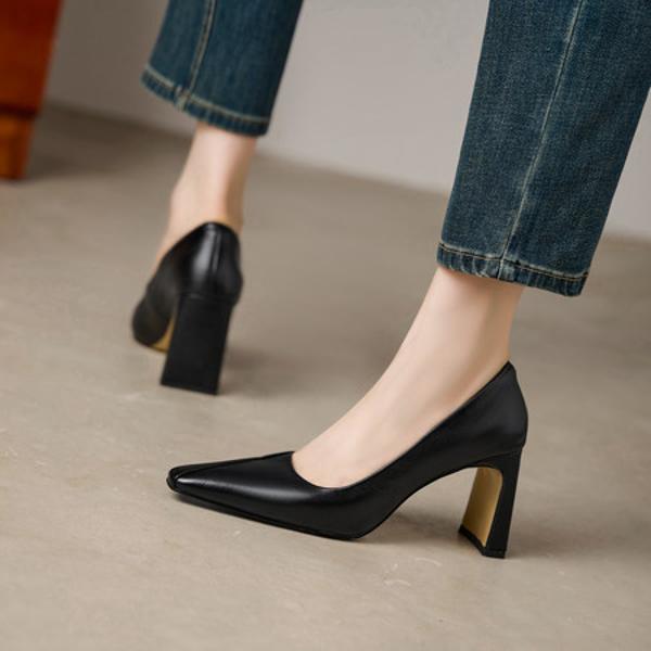 Handcrafted Leather Women's Shoes: Exquisite Quality, Elegance & Luxury(E6haodianAS1009-5)