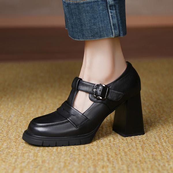 Exquisite Handcrafted Leather Women's Shoes - Luxury and Elegance(E6haodianX682)