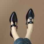 Luxurious Handcrafted Leather Women’s Shoes - Elegance Redefined(Easn201880-105)