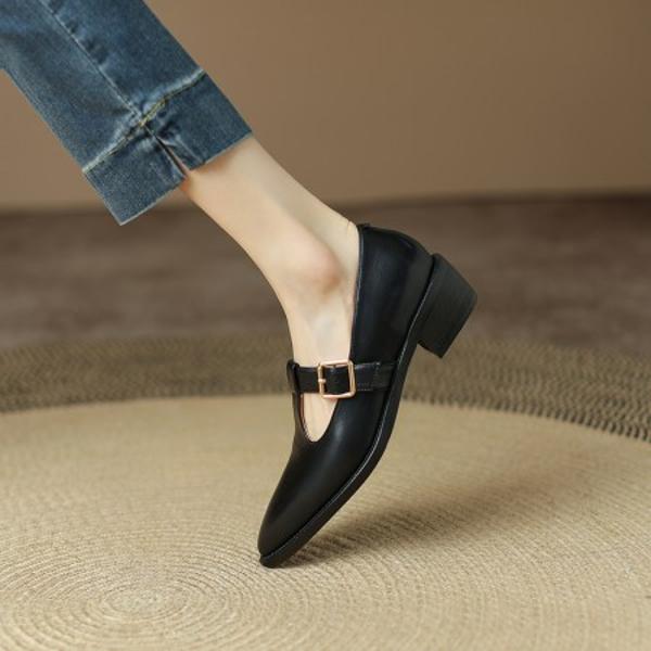 Luxurious Handcrafted Leather Women’s Shoes - Elegance Redefined(Easn201880-105)