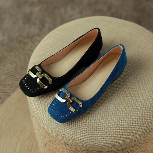 Handcrafted Leather Women's Shoes: Elegance Redefined(Easn2018172-618)