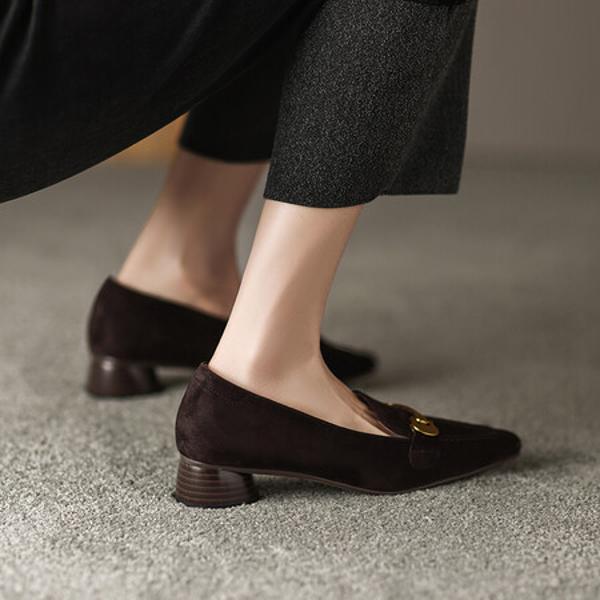 Handcrafted Luxury Leather Women's Shoes: Elegance Meets Superior Craftsmanship(Easn20181059)