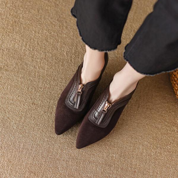 Luxurious Handcrafted Leather Women's Shoes: Exquisite Quality & Craftsmanship(Easn20181056)