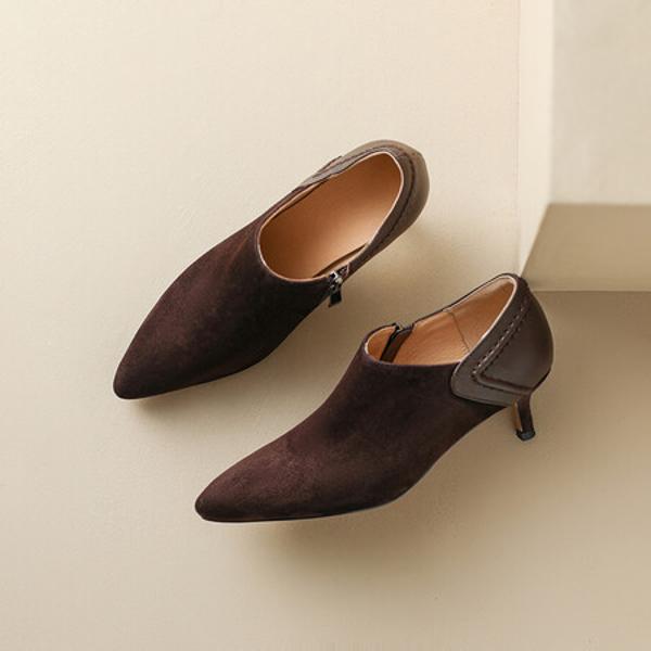 Luxurious Handmade Leather Women's Shoes(Easn20181055)