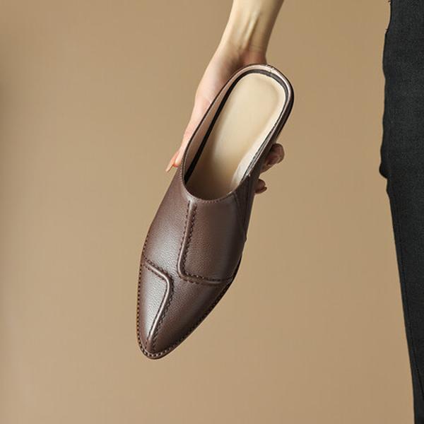 Exquisite Handcrafted Genuine Leather Women's Shoes, Luxuriously Elegant(Easn20181102)