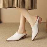 Exquisite Handcrafted Leather Women's Shoes: A Fusion of Elegance & Quality(Easn20181109)