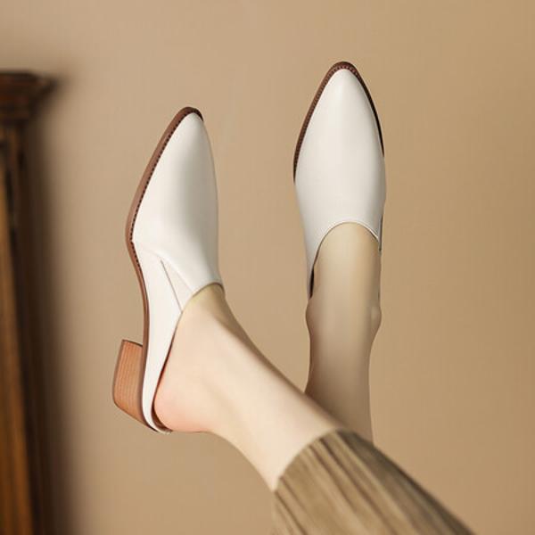 Exquisite Handcrafted Leather Women's Shoes: A Fusion of Elegance & Quality(Easn20181109)