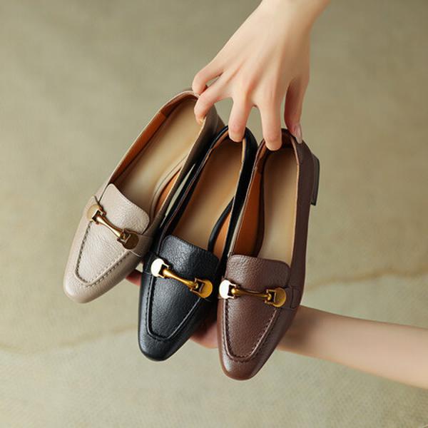 Handcrafted Genuine Leather Women's Shoes - Elegance, Premium Quality & Luxurious Craftsmanship(Easn20181208)