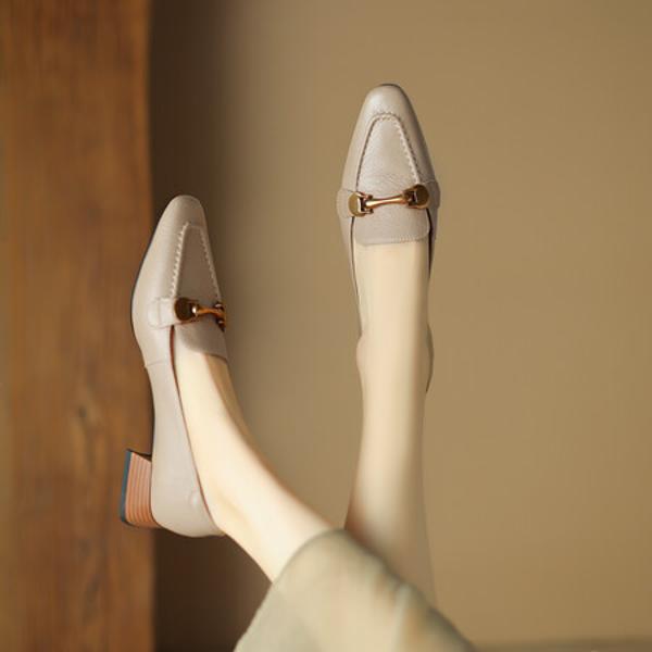 Handcrafted Genuine Leather Women's Shoes - Elegance, Premium Quality & Luxurious Craftsmanship(Easn20181208)