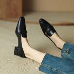 Exquisite Handmade Leather Women's Shoes: Luxurious Elegance(Easn20181205)