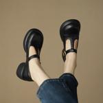 Exquisite Handmade Leather Women's Shoes: Elegance in Every Stitch(Easn20181273)