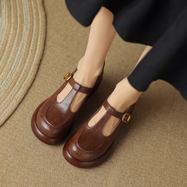 Handcrafted Luxury Leather Women's Shoes: Elegance in Every Detail(Easn20181272)