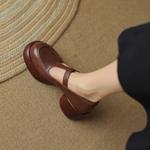 Handcrafted Luxury Leather Women's Shoes: Elegance in Every Detail(Easn20181272)