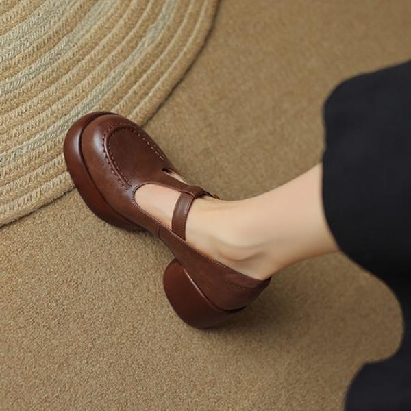 Handcrafted Luxury Leather Women's Shoes: Elegance in Every Detail(Easn20181272)